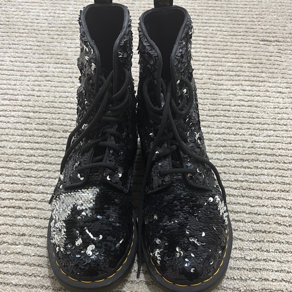 Dr Martin Sequin Boots,All Products : American Fashion Style Bags On Sale